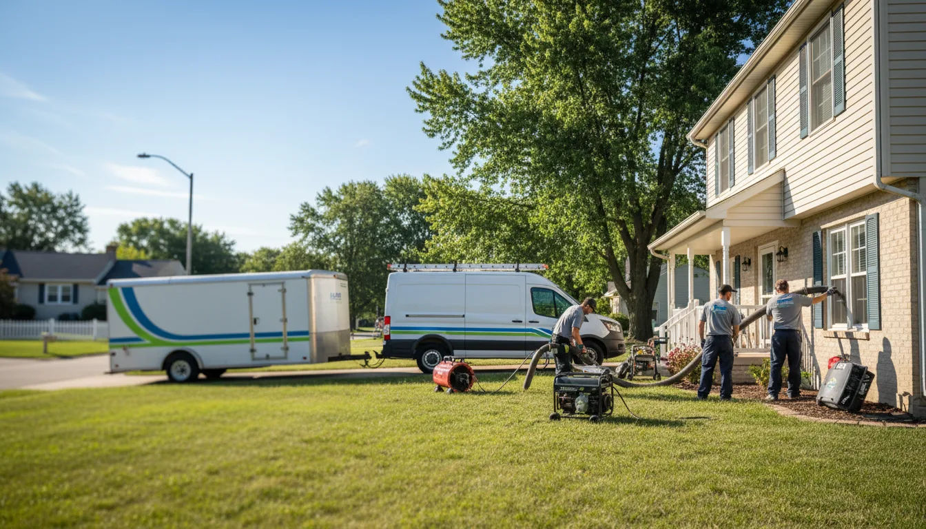Flooded Basement Restoration And Cleanup With Repair in Paoli, IN near me